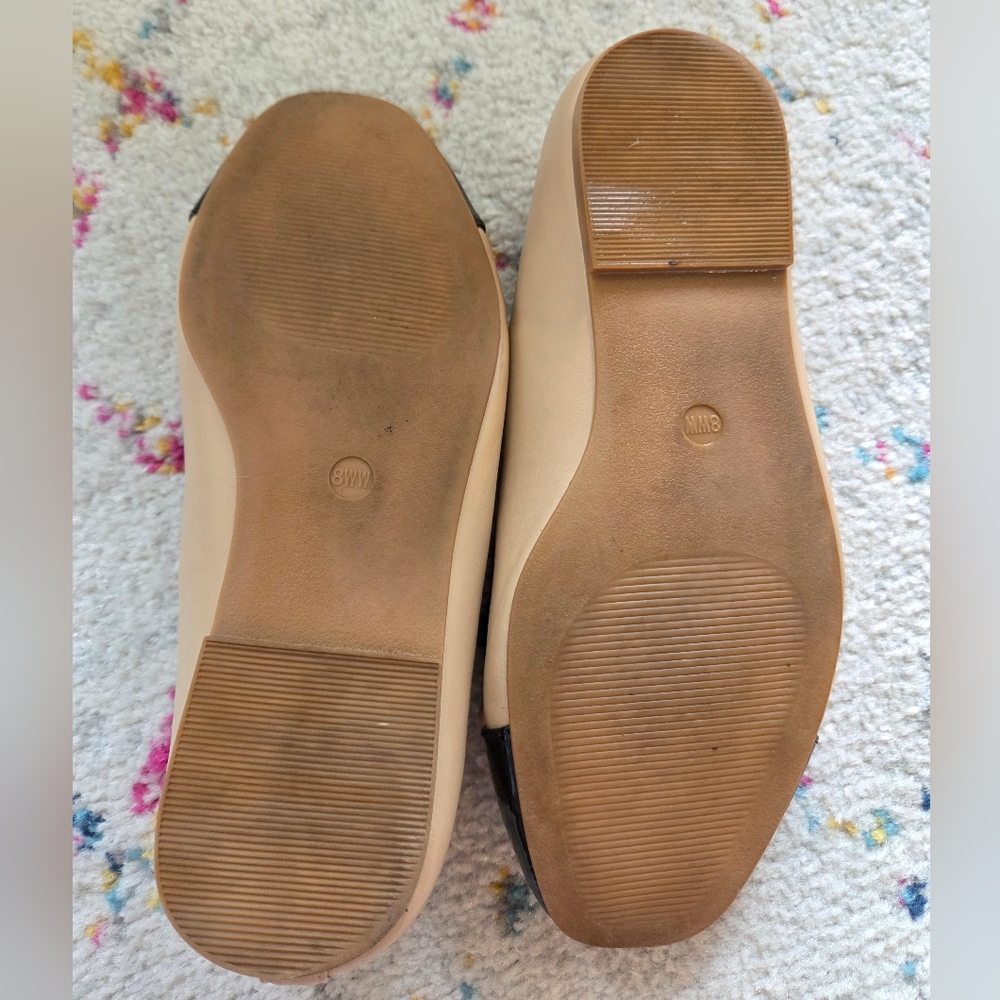 Torrid Women's Black and Tan Ballet Flats - Picture 4 of 5